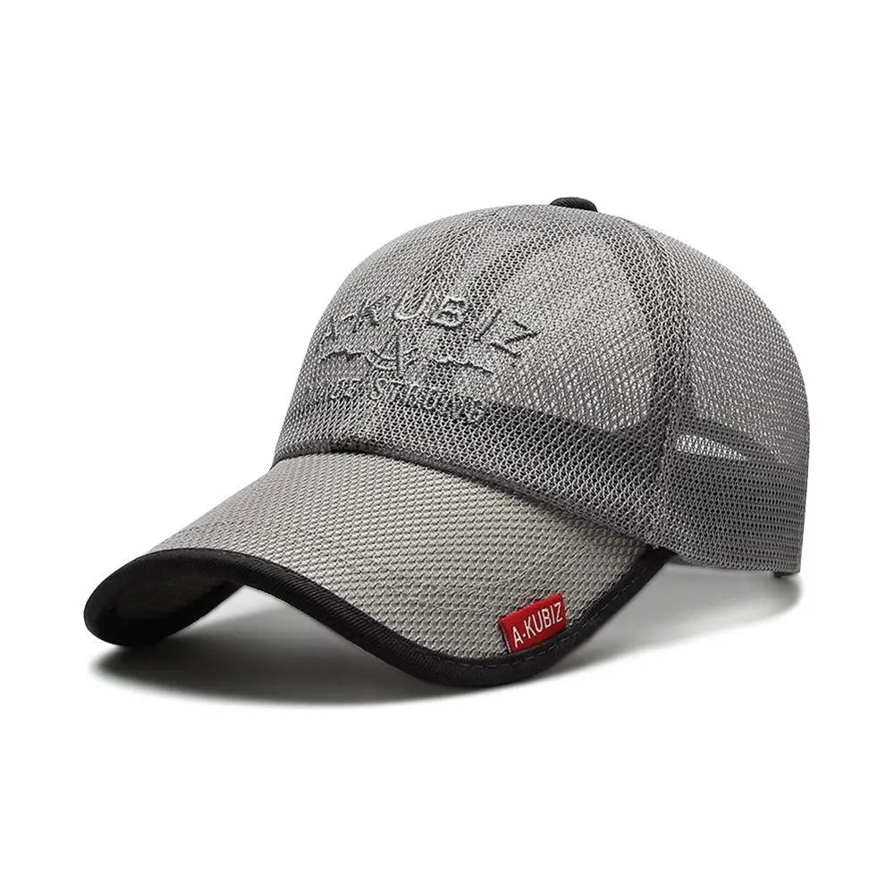 Breathable Sun Protection Caps Fashion Men Women Full Mesh Hats Summer Sunscreen Hats Sun Protection Caps Baseball Cap