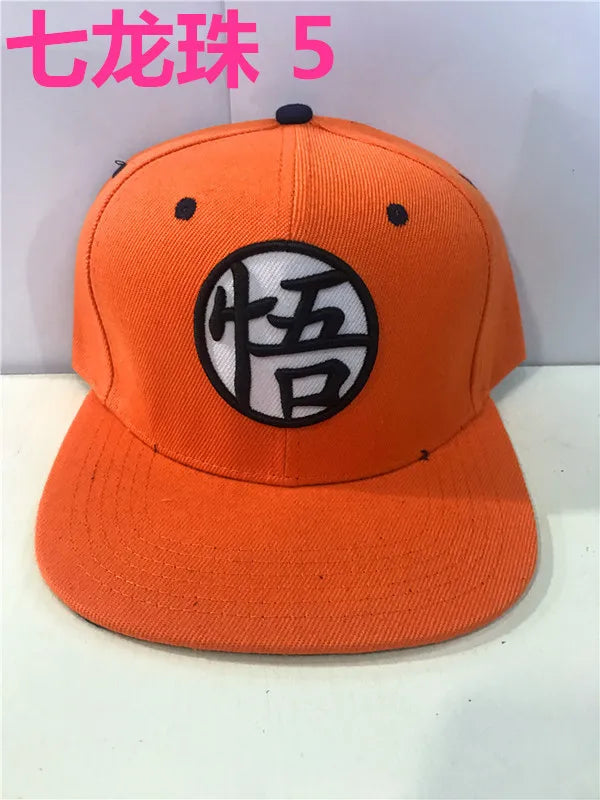 Dragon Ball Son Goku Baseball Cap Anime Snapback Hat Cartoon Character Vegeta Student Baseball Cap Gift Toy for Children