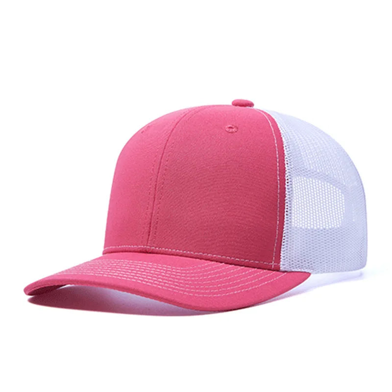 Breathable Mesh Classic Baseball Cap forMem Women Casual Trucker Hat Breathable Adjustable Snapback Unisex Active Sporty Dad Cap