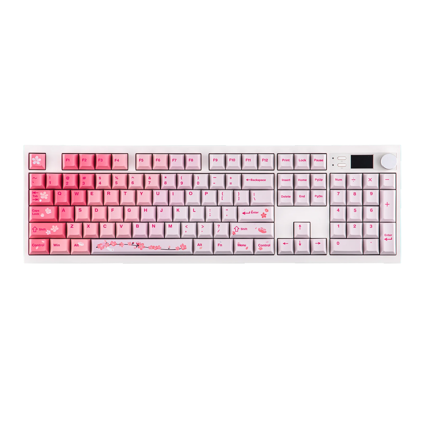 EPOMAKER QK108 QMK/VIA Full-Sized ANSI US Layout Wired/BT/2.4Ghz Wireless Mechanical Keyboard RGB Backlight with 8000mAh Battery