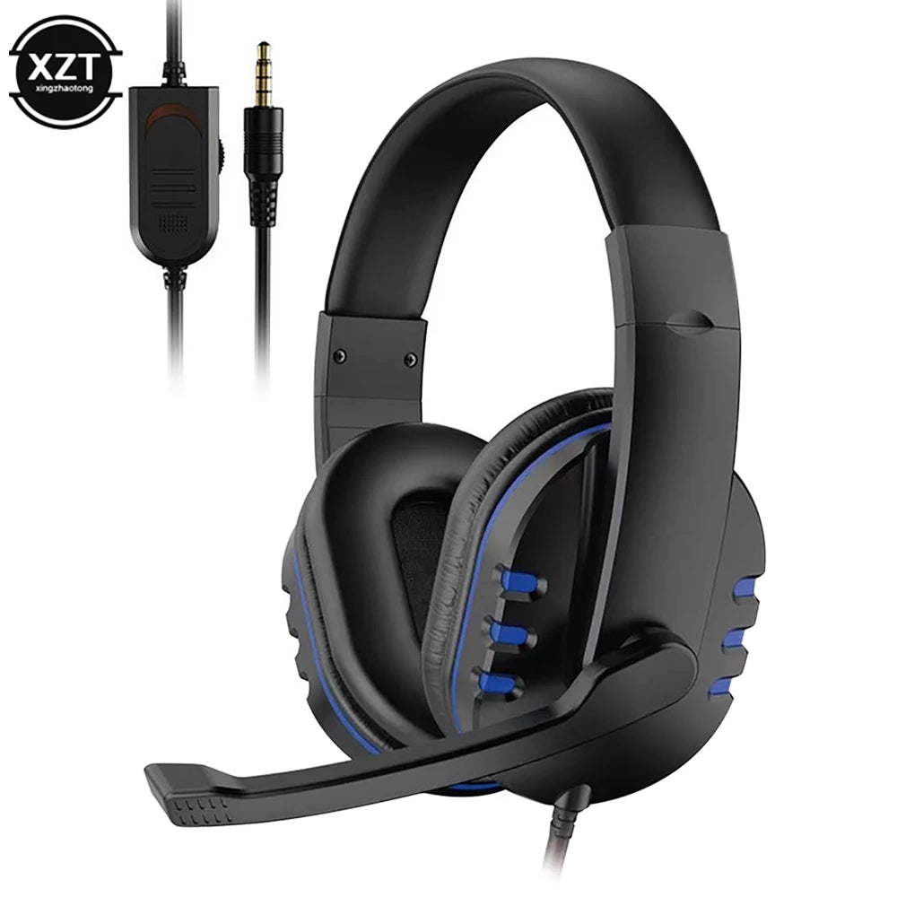 Wired Gaming Headset with Microphone Noise Cancelling Headphones for PC PS5 PS4 Xbox Nintendo Switch