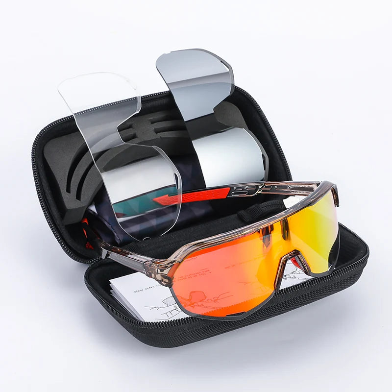 Peter Cycling Sunglasses S3 Outdoor Sports Glasses Men Women road Mountain Bicycle Glasses Riding Polarized Bike Eyewear Goggles