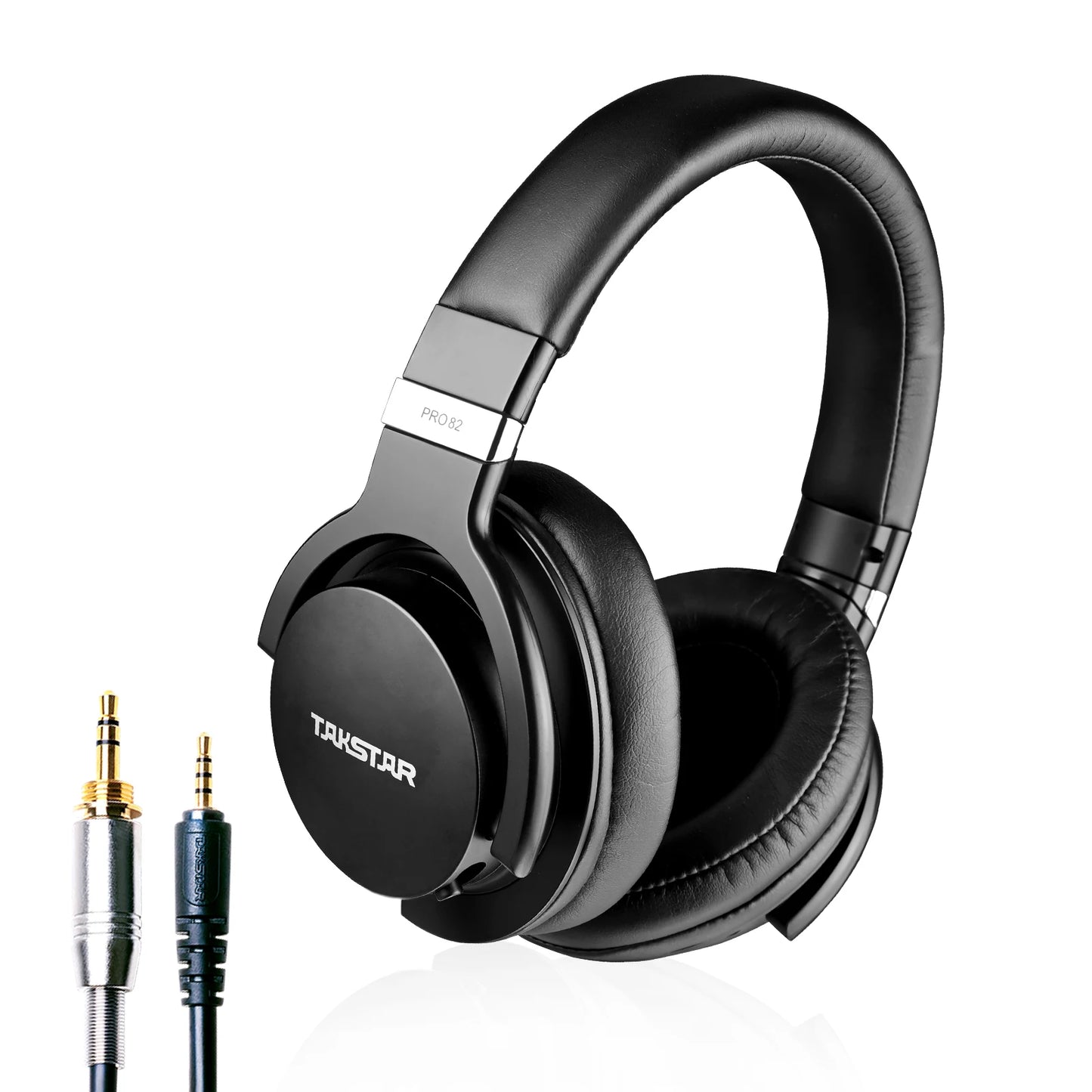 Takstar PRO82 Professional Monitor Headphones – HiFi Stereo Wired Studio Headset for Recording, Gaming & Bass Adjustable Precision Sound