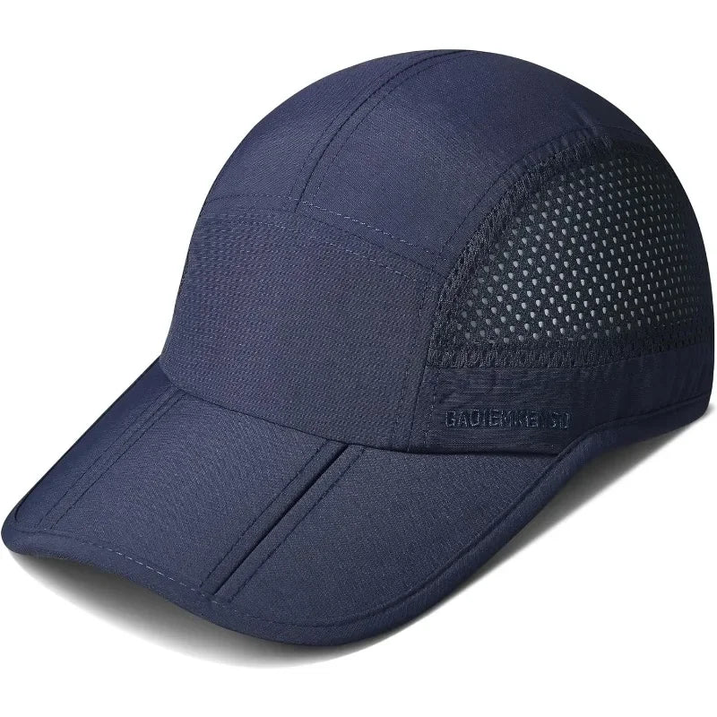 GADIEMKENSD Lightweight Running Cap Sun Hat for Trekking Hiking Quick Dry Breathable Outdoor Sports Unisex