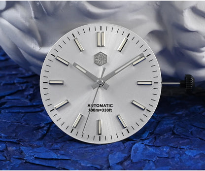 Relógio clássico de homem San Martin 40mm Miyota 9015, relógio de pulso mecânico automático de luxo elegante com bracelete de desengate rápido SN0023