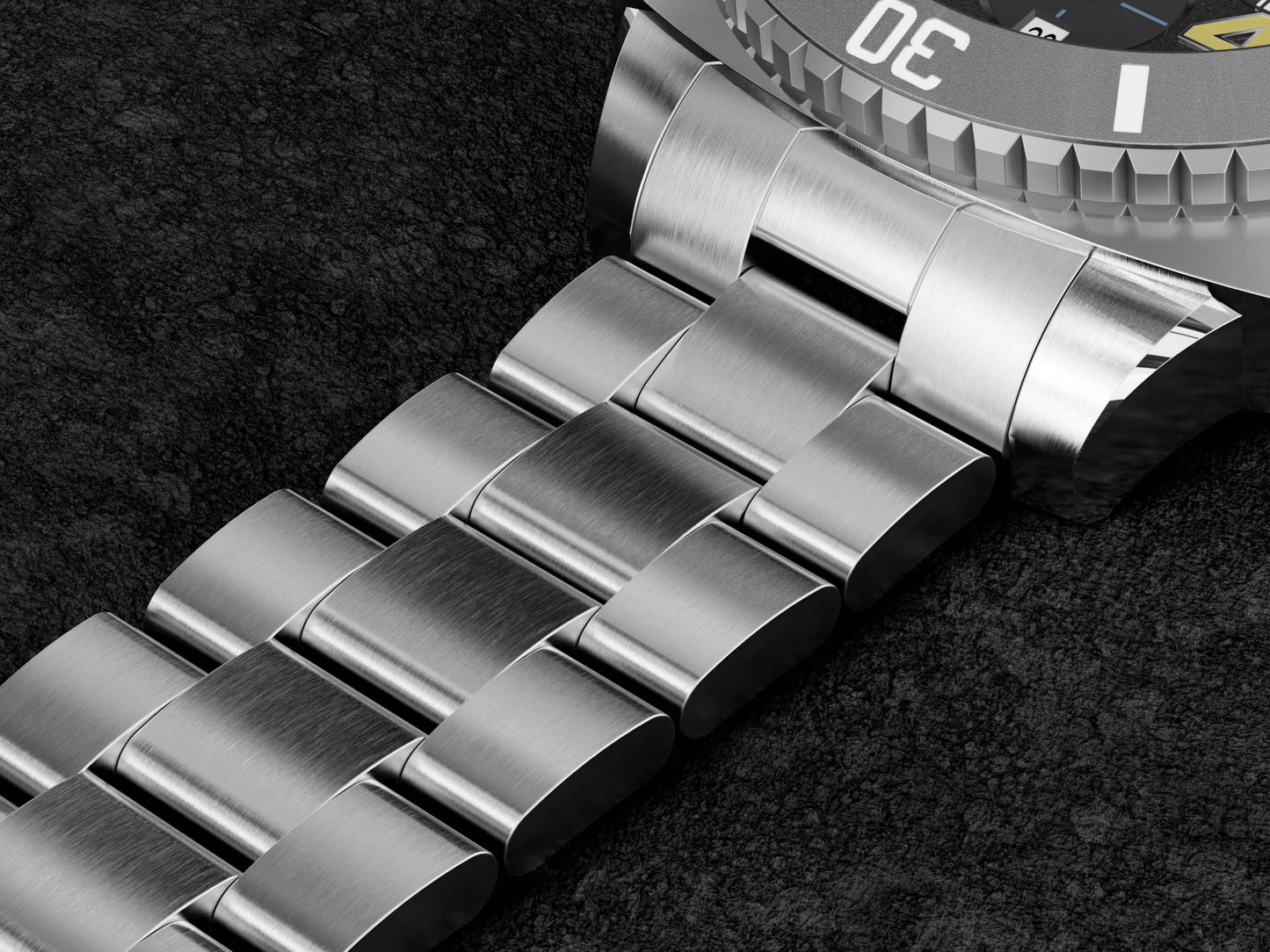 FeelNever Sport Automatic Movement Quartz Watch Stainless Steel Sapphire Crystal Watches Men 500M Waterproof Clocks Reloj Hombre