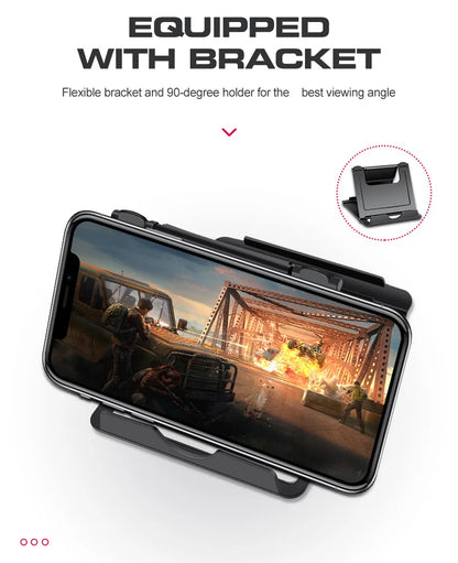 Gamer Kit Mobile Gaming Keyboard Mouse Mobile Games Converter 3 In 1 Combo One Hand Keyboard for PUBG Mobile Games TF900