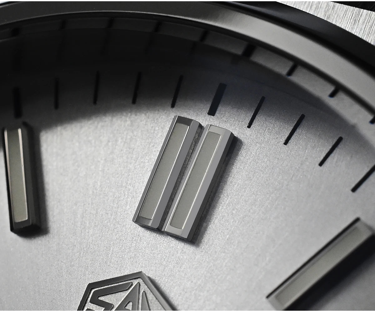 Relógio clássico de homem San Martin 40mm Miyota 9015, relógio de pulso mecânico automático de luxo elegante com bracelete de desengate rápido SN0023