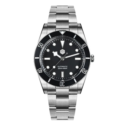 San Martin New 37mm BB54 Vintage Diver Watch ST2130 Automatic Mechanical Men Wristwatch Sapphire Luminous Waterproof 200m SN0138