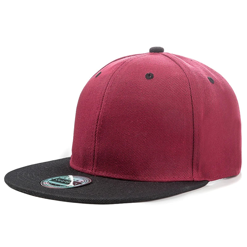 Hot Sale Cap Plain Snapback Hat High Quality Adult Hip Hop Baseball Cap Men Women Outdoor Leisure Baseball Hat