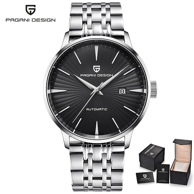 2026 New PAGANI DESIGN Men's Watches Fashion Sports Gold Watch For Men Automatic Mechanical Wristwatches Men Waterproof Leather