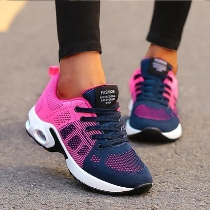 Damskie buty do biegania, oddychające buty casualowe, lekkie sportowe buty outdoorowe, sneakersy do chodzenia na co dzień, Tenis Feminino