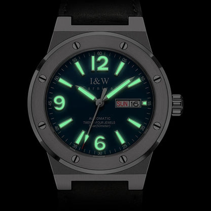 Carnival IW Mechanical Watch For Men Brand Luxury Automatic Men Watches MIYOTA or NH36 Sapphire Luminous Waterproof Reloj Hombre