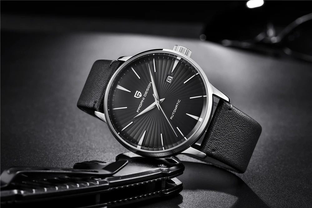 2026 New PAGANI DESIGN Men's Watches Fashion Sports Gold Watch For Men Automatic Mechanical Wristwatches Men Waterproof Leather