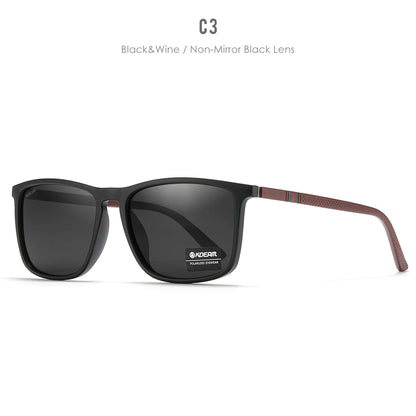 KDEAM New Luxury Polarized Sunglasses Men's Driving Shades Fishing Travel Golf Sunglass Male Sun Glasses CE