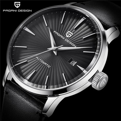 2026 New PAGANI DESIGN Men's Watches Fashion Sports Gold Watch For Men Automatic Mechanical Wristwatches Men Waterproof Leather