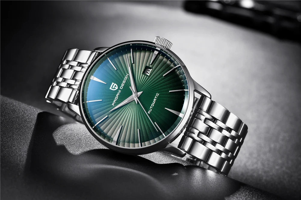 2026 New PAGANI DESIGN Men's Watches Fashion Sports Gold Watch For Men Automatic Mechanical Wristwatches Men Waterproof Leather