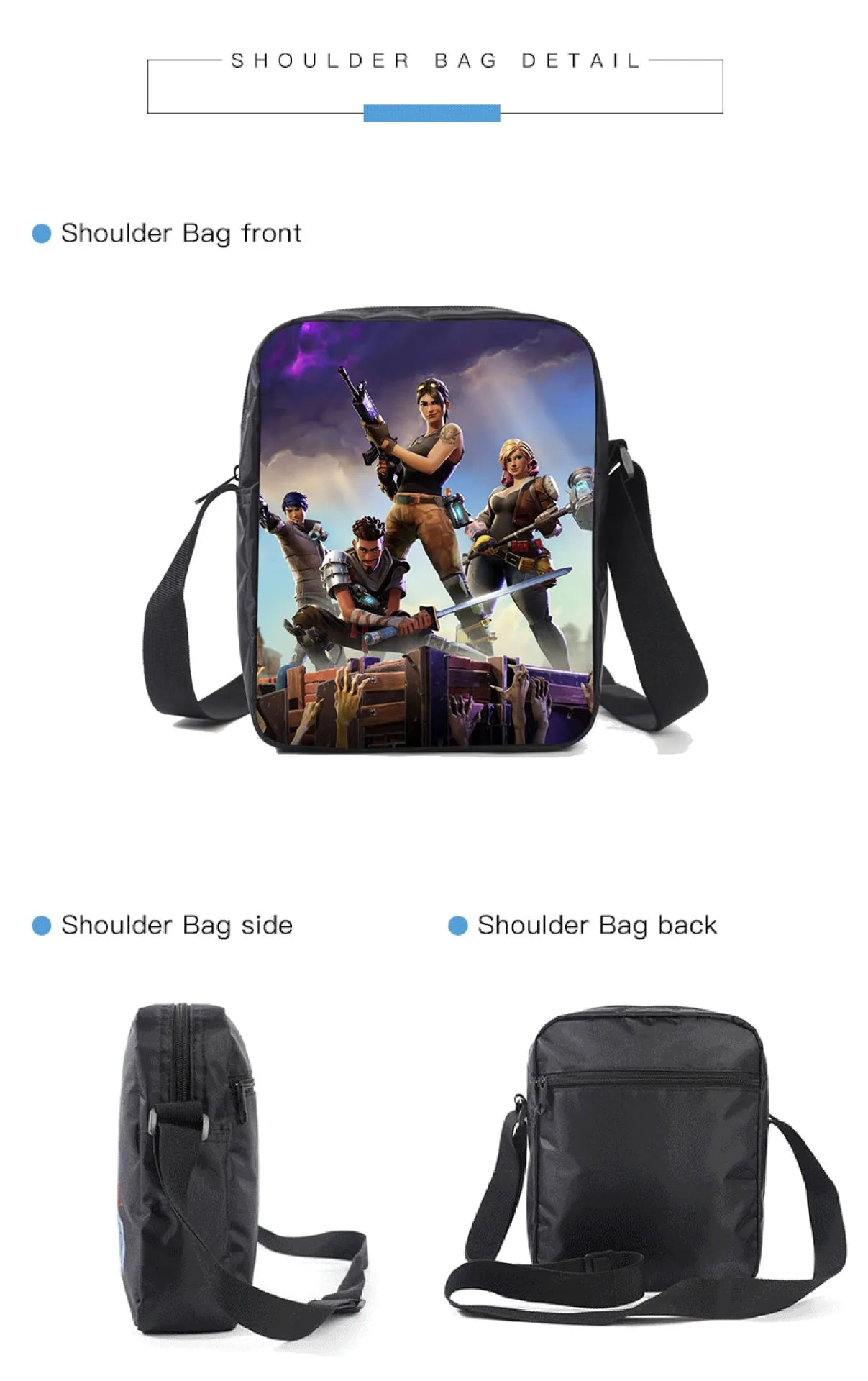 Fortnite Kids 3pcs Backpack Set Women Backpacks Office Stationary for Teenage Girls Boys Laptop Backpack Casual Travel Rucksack