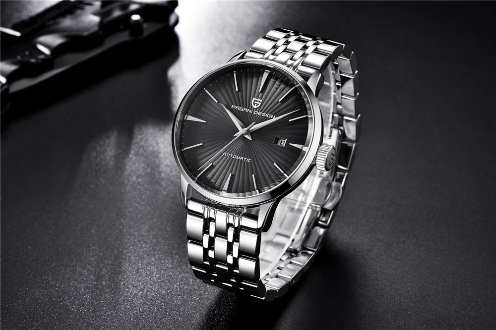 2026 New PAGANI DESIGN Men's Watches Fashion Sports Gold Watch For Men Automatic Mechanical Wristwatches Men Waterproof Leather