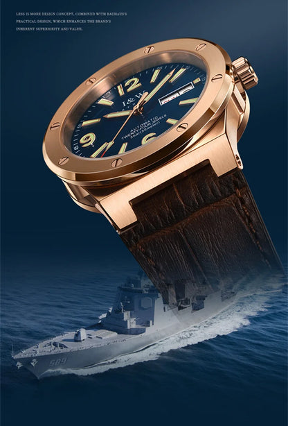 Carnival IW Mechanical Watch For Men Brand Luxury Automatic Men Watches MIYOTA or NH36 Sapphire Luminous Waterproof Reloj Hombre