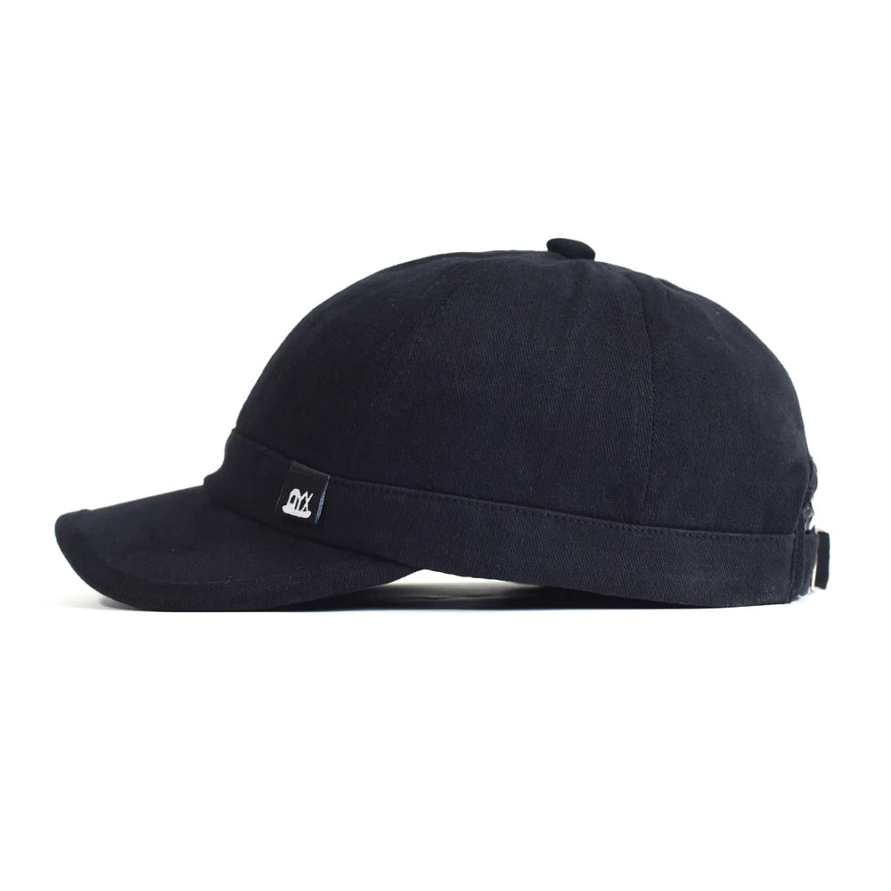 Vintage baseballpet met korte klep, katoen, heren en dames, zachte ‘dad hat’, verstelbaar, truckerstijl, low-profile petten