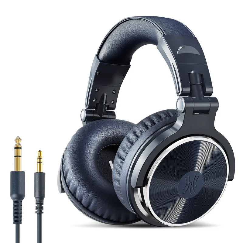 OneOdio Over Ear Headphones HiFi Studio DJ Headphones Wired Gaming Headset with Mic, Professional Monitor Headphones for PC, Phone & Music Production
