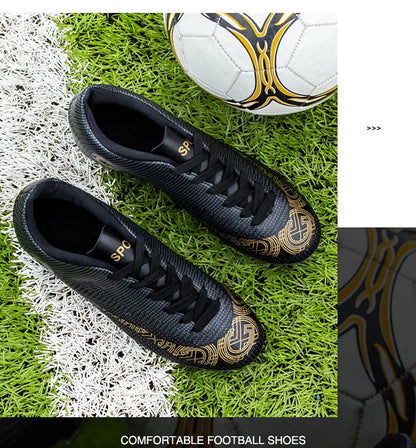 „WaterMonkey“ suaugusiųjų vyrų futbolo bateliai su ilgais spygliais, futbolo bateliai lauko vejos žaidimams, „AG Cleats“ bateliai, žemi futbolo treniruočių sportiniai bateliai