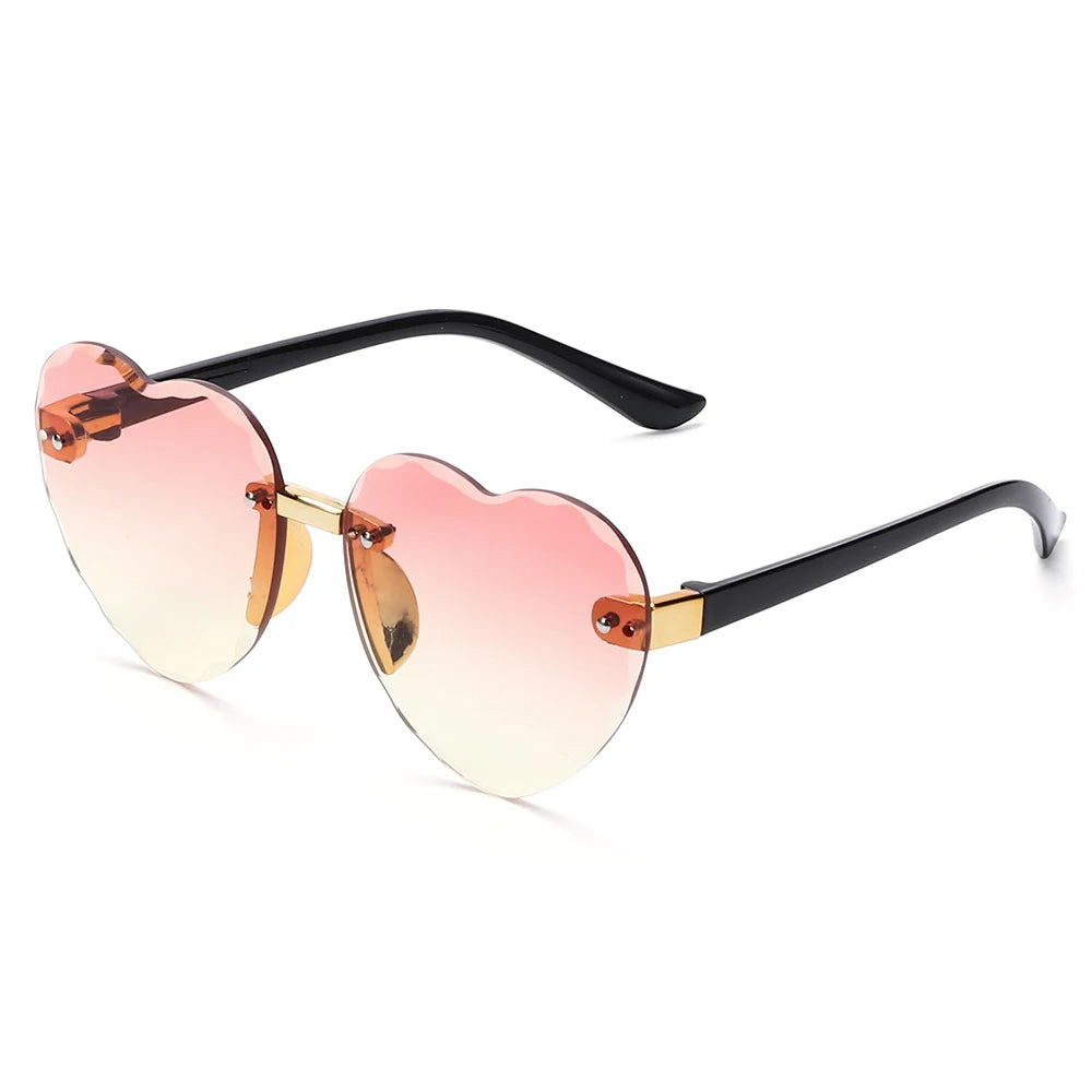 Ocean Lenses Eyewear Party/Photography Kids Sunglasses Heart-shaped Sun Glasses UV 400 Protection Children Sunglasses