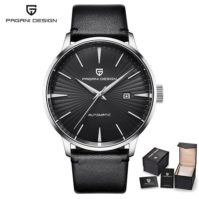 2026 New PAGANI DESIGN Men's Watches Fashion Sports Gold Watch For Men Automatic Mechanical Wristwatches Men Waterproof Leather