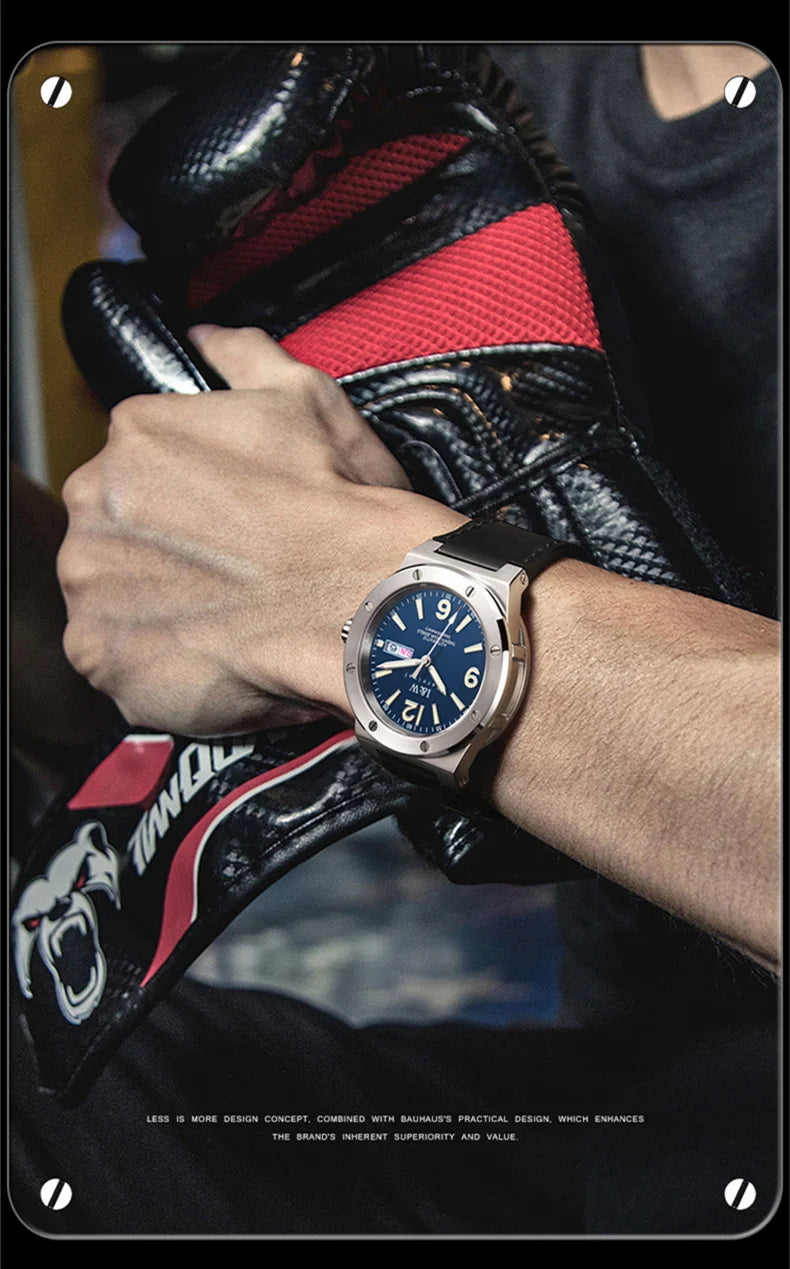 Carnival IW Mechanical Watch For Men Brand Luxury Automatic Men Watches MIYOTA or NH36 Sapphire Luminous Waterproof Reloj Hombre