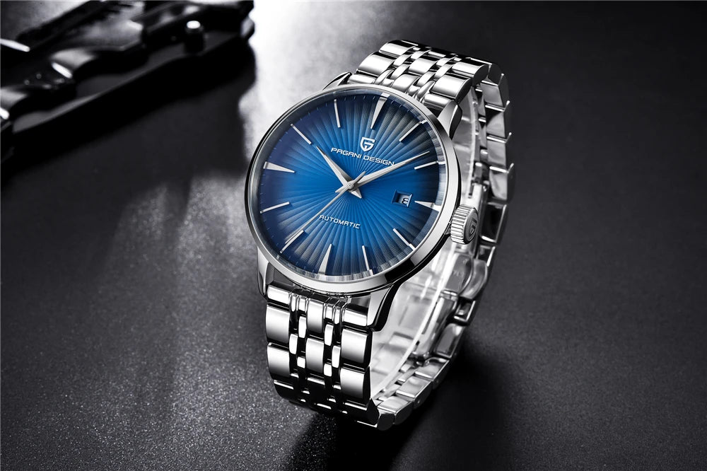 2026 New PAGANI DESIGN Men's Watches Fashion Sports Gold Watch For Men Automatic Mechanical Wristwatches Men Waterproof Leather