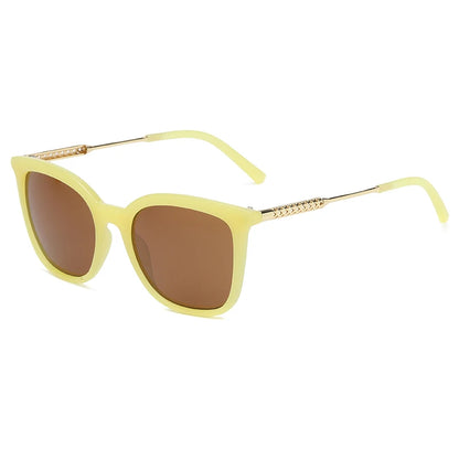 6pcs/3pcs Classic Square Sunglasses Women Men Vintage Brand Eyeglasses Alloy Frame Retro Fashion Style Shades Oculos de sol