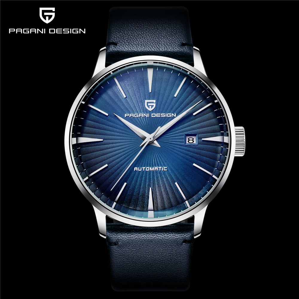 2026 New PAGANI DESIGN Men's Watches Fashion Sports Gold Watch For Men Automatic Mechanical Wristwatches Men Waterproof Leather