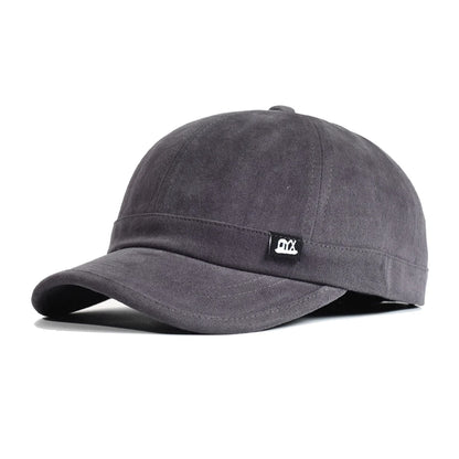 Vintage baseballpet met korte klep, katoen, heren en dames, zachte ‘dad hat’, verstelbaar, truckerstijl, low-profile petten