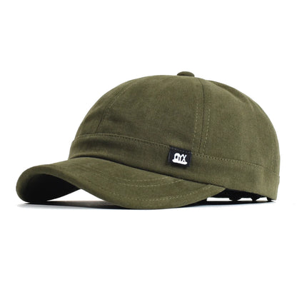 Vintage baseballpet met korte klep, katoen, heren en dames, zachte ‘dad hat’, verstelbaar, truckerstijl, low-profile petten