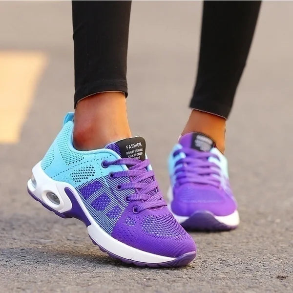Damskie buty do biegania, oddychające buty casualowe, lekkie sportowe buty outdoorowe, sneakersy do chodzenia na co dzień, Tenis Feminino