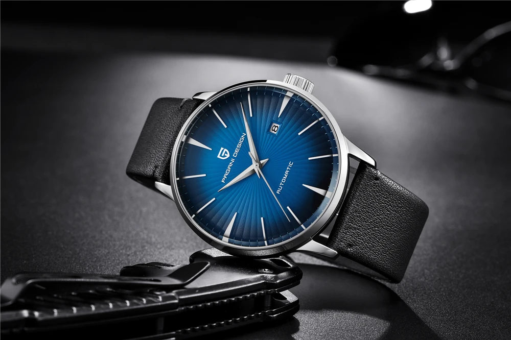 2026 New PAGANI DESIGN Men's Watches Fashion Sports Gold Watch For Men Automatic Mechanical Wristwatches Men Waterproof Leather