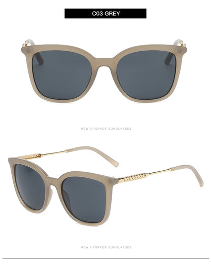 6pcs/3pcs Classic Square Sunglasses Women Men Vintage Brand Eyeglasses Alloy Frame Retro Fashion Style Shades Oculos de sol