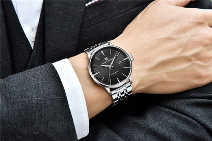 2026 New PAGANI DESIGN Men's Watches Fashion Sports Gold Watch For Men Automatic Mechanical Wristwatches Men Waterproof Leather