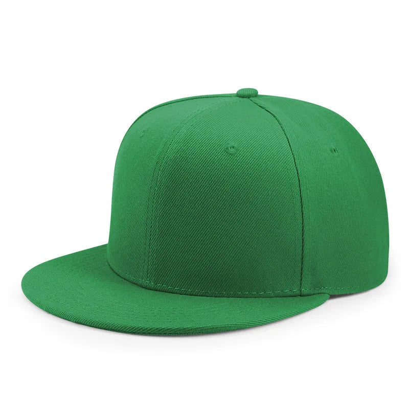 Adult Back Closed Baseball Cap for Small Head Lady Man Blank Hiphop Snapback Hat Man Plus Size Fitted Flat Peak Caps 55cm to 64c