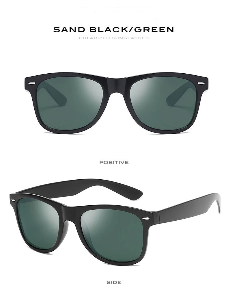 Retro Polarized Sunglasses Men's Driving Shades Male Sun Glasses  Men Vintage Cheap Luxury Brand Designer Oculos UV400