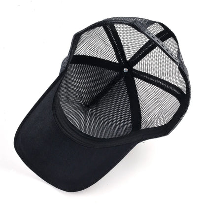Мъжка бейзболна шапка с бродерия, емблема с череп, Snapback, хип-хоп, Trucker шапка; Дамска шапка за четири сезона, за външни дейности, дишаща, с козирка, шапки „Bone“