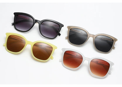 6pcs/3pcs Classic Square Sunglasses Women Men Vintage Brand Eyeglasses Alloy Frame Retro Fashion Style Shades Oculos de sol