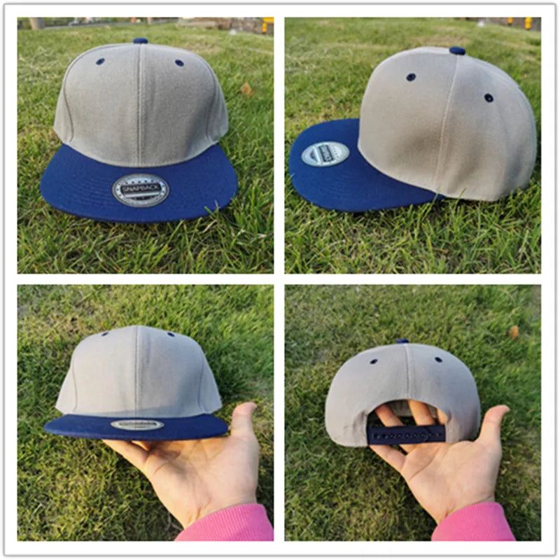 Hot Sale Cap Plain Snapback Hat High Quality Adult Hip Hop Baseball Cap Men Women Outdoor Leisure Baseball Hat