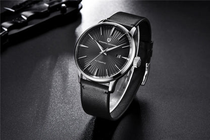 2026 New PAGANI DESIGN Men's Watches Fashion Sports Gold Watch For Men Automatic Mechanical Wristwatches Men Waterproof Leather
