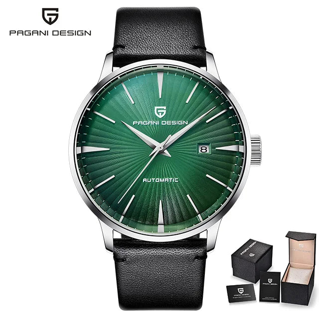 2026 New PAGANI DESIGN Men's Watches Fashion Sports Gold Watch For Men Automatic Mechanical Wristwatches Men Waterproof Leather