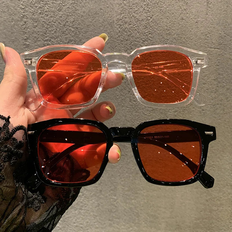 RMM brand Sun Glasses high-quality new polygon meter nail square sunglasses Fashion men hip hop glasses retro sunglasses women