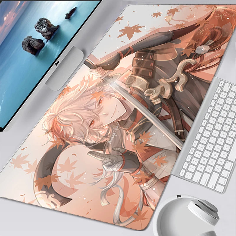 Didelis „Overwatch“ pelės kilimėlis DIY Kawaii XXL kompiuterio stalo kilimėlis žaidėjams biurui, klaviatūrai ir žaidimų aksesuarams