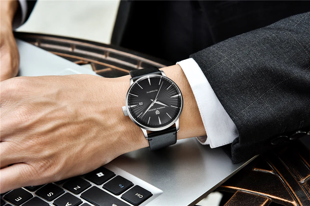 2026 New PAGANI DESIGN Men's Watches Fashion Sports Gold Watch For Men Automatic Mechanical Wristwatches Men Waterproof Leather