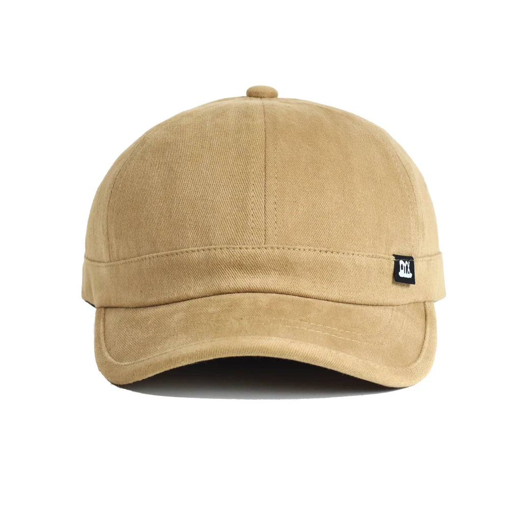 Vintage baseballpet met korte klep, katoen, heren en dames, zachte ‘dad hat’, verstelbaar, truckerstijl, low-profile petten